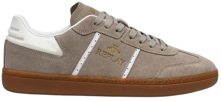 Replay Men Pyper Matt Sneaker, 057 Taupe, 11 UK