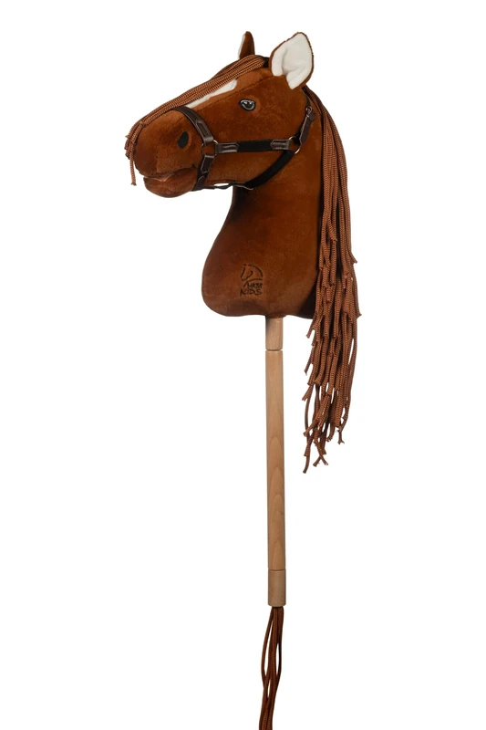 HKM Premium Hobby Horse Dark Chestnut One Size