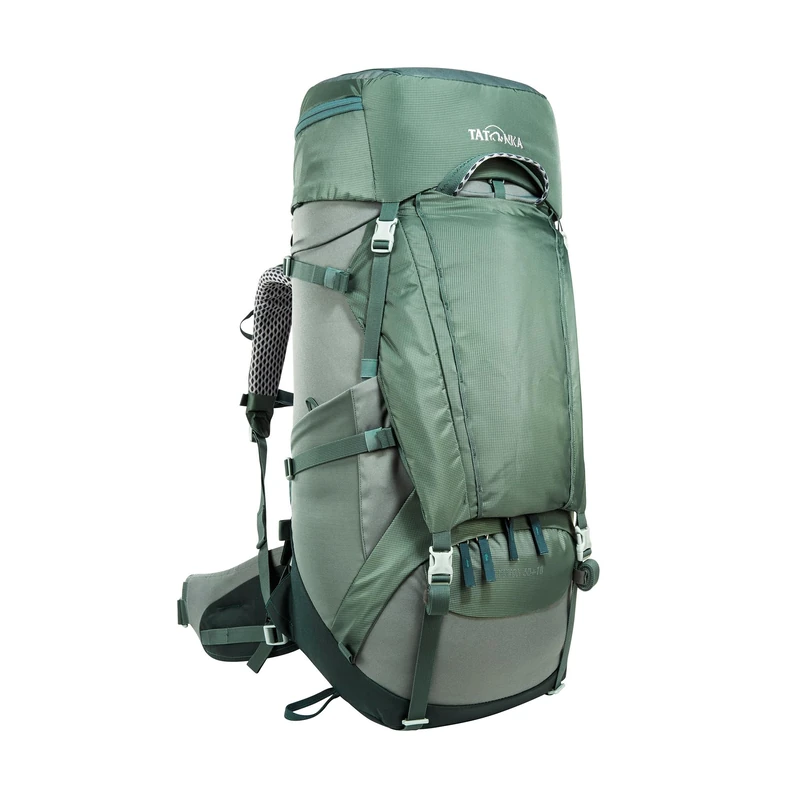 Tatonka Yukon 50+10 Trekking Backpack with Front Access, Adjustable Back System, Extra Base Compartment, Rain Cover and 60 Litre Volume