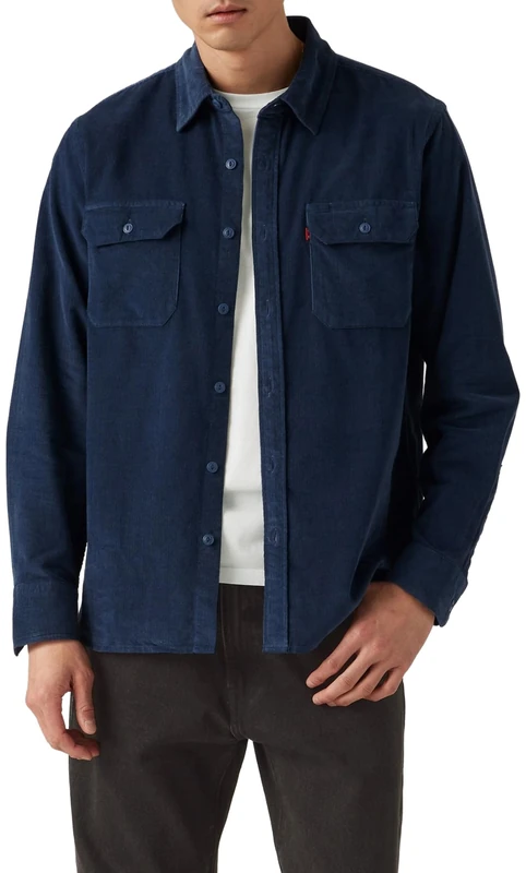 Levi's Jackson Worker Zodiac Blue Corduroy, Zodiac Blue, M - Image 1