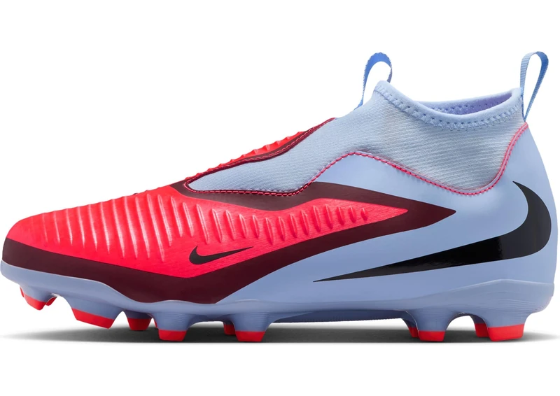 NIKE Jr Phantom 6 High Acad Fg/Mg Sneaker, Multicoloured, 3.5 UK