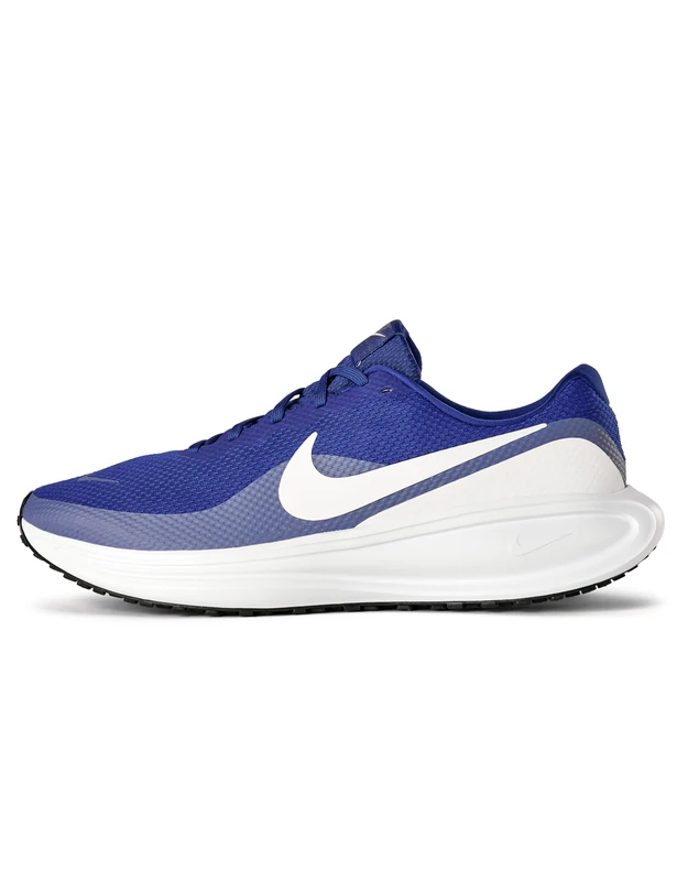 Nike Men's Revolution 8 Road Running Shoe, Deep Royal Blue/White/World in, 8.5
