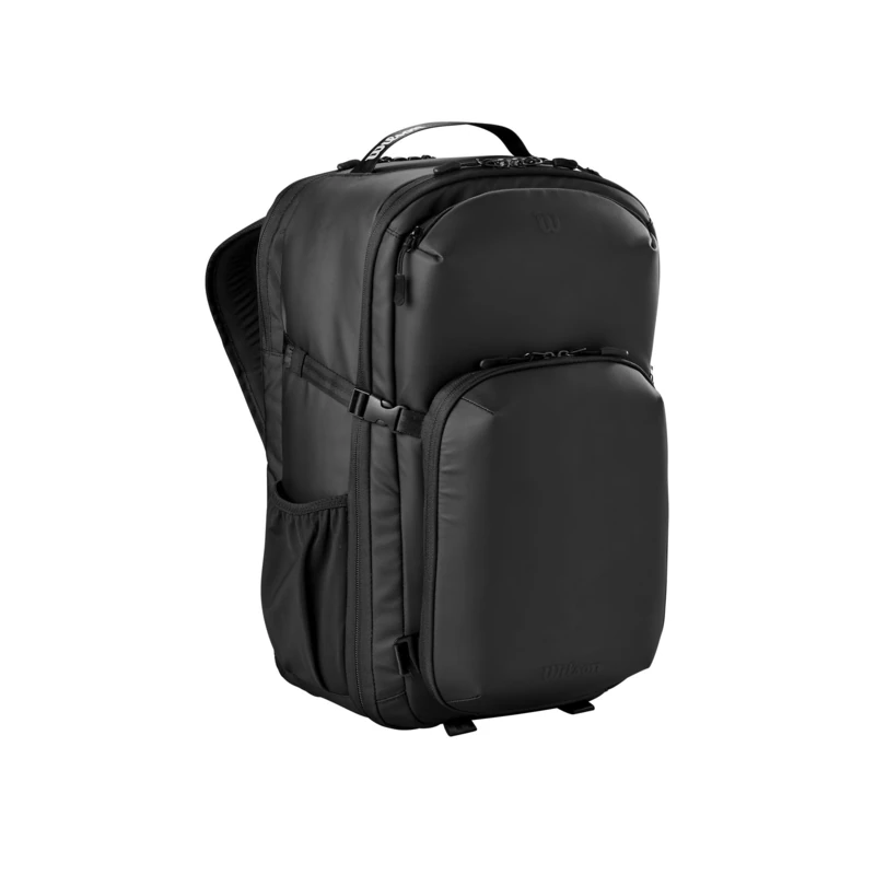 Wilson Helix Travel Backpack, Featuring a Full-Length Zip, Removable Sections, Hidden Pockets, Laptop Space and Bottle Holder, Colour: Black