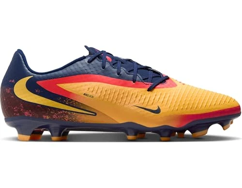 Nike Men's Phantom 360 Acad Fg/Mg Eh Football Shoes, Laser Orange/Lemon Venom/Blue, 6
