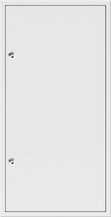 Upmann 20770 Z-Softline Inspection Door, White