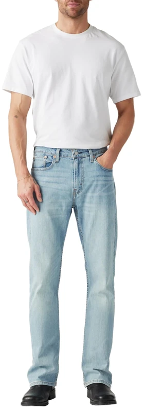 Levi's Men's 527 Slim Boot Cut Denim Jeans, Colour Here We Stop, Size 30 34, Here We Stop, 30 W/34 L