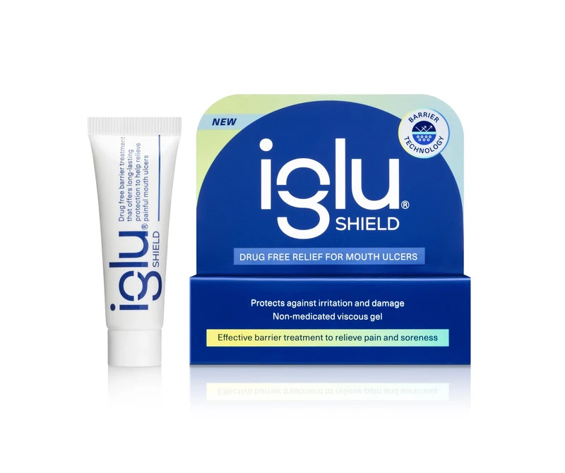 Iglu Shield Non-Medicated Mouth Ulcer Treatment. Effective Barrier to Protect ulcers, Relieving Pain and Soreness, 10g