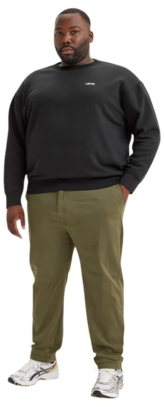 Levi's Men's XX Std Tapered Chino B&T Twill Pant, Colour Olive Night, Size 44 32, Olive Night, 44W x 32L