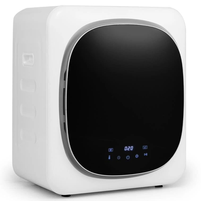 TANGZON 4KG Vented Tumble Dryer, Compact Vented Dryers with Deodorize, Smart Mode, 3 Heat/6 Timer Settings & Digital Control, Front Load Portable Clothes Dryer Machine for Home Apartment Dorm, 800W