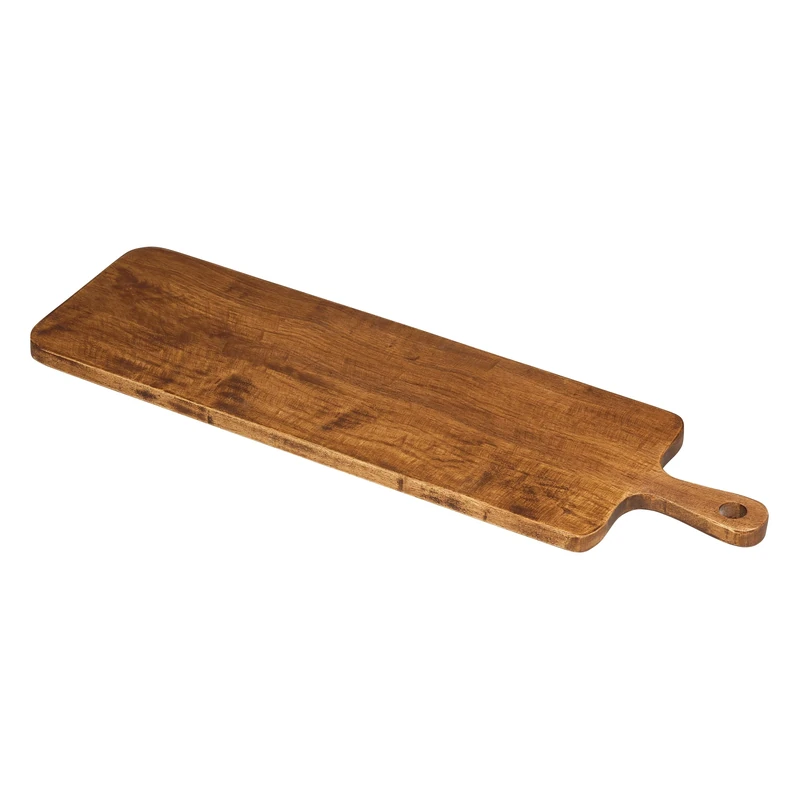 Tala Giant Presentation & Display Paddle Board, Lacquered Hevea Wood with Oak Finish, Perfect for Serving Meats, Cheeses and Sweet Foods, Ideal for Buffets and Food Displays, Measures 76x22x2cm