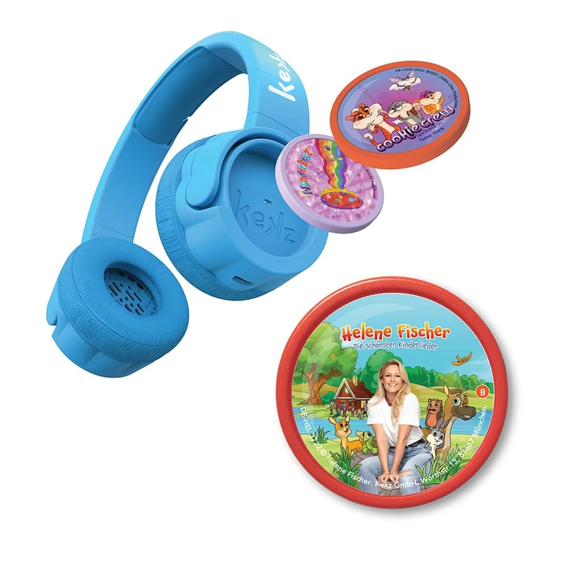 Kekz Biscuit Earphones Blue - Helene Fischer Starter Set