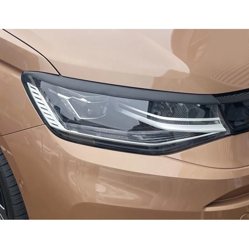 RGM Head light spoilers compatible with Volkswagen Caddy V 2020- (LED) (ABS) - Image 1