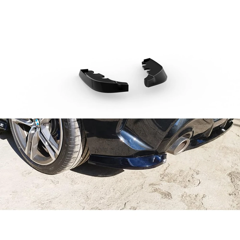 Motordrome Rear Side Splitters compatible with BMW 1-Series (F40) M135i 2019-2024 (ABS)