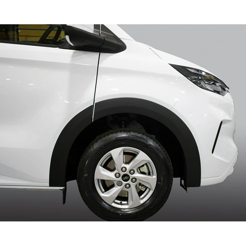 RGM Set Wheel arch extensions compatible with Ford Transit Custom/Tourneo Custom (V710) 2023- Short Wheel Base - double sliding doors - Black