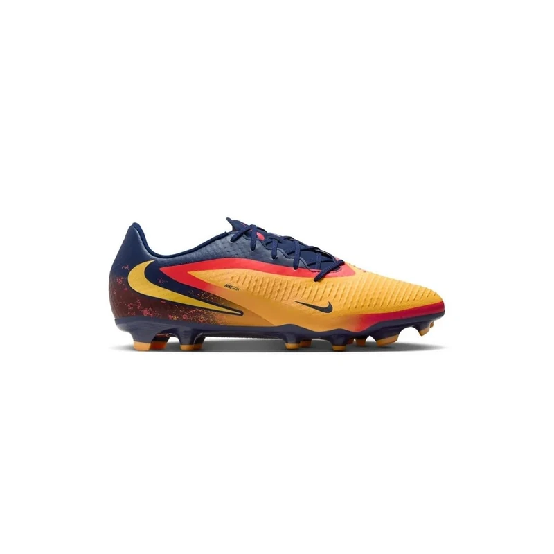 NIKE Men's Phantom 360 Acad Fg/Mg Eh Football Shoe, Laser Orange/Lemon Venom/Blue, 12 UK