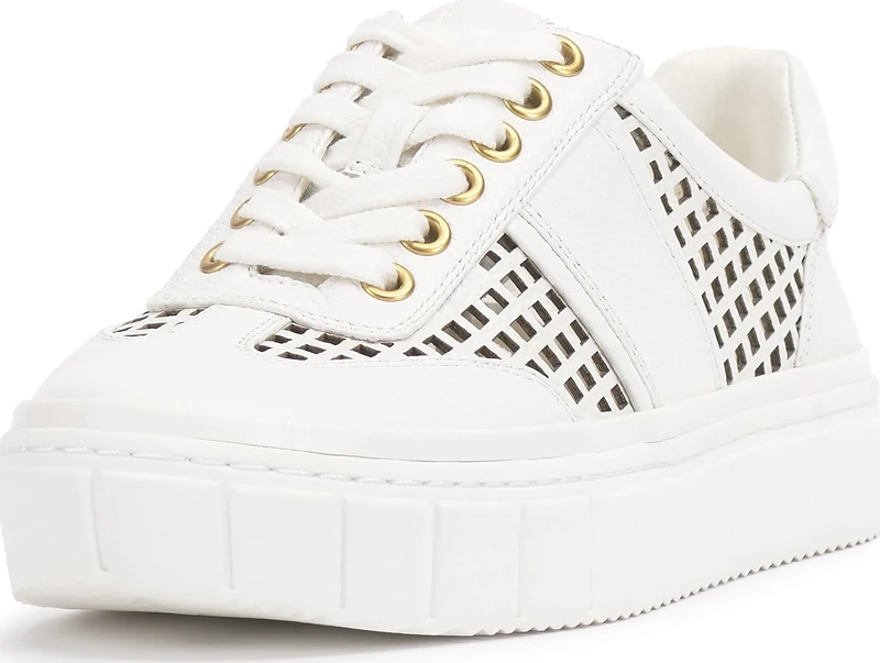 Vince Camuto Women's Raiden Sneaker, Bianco, 2.5 UK - Image 1