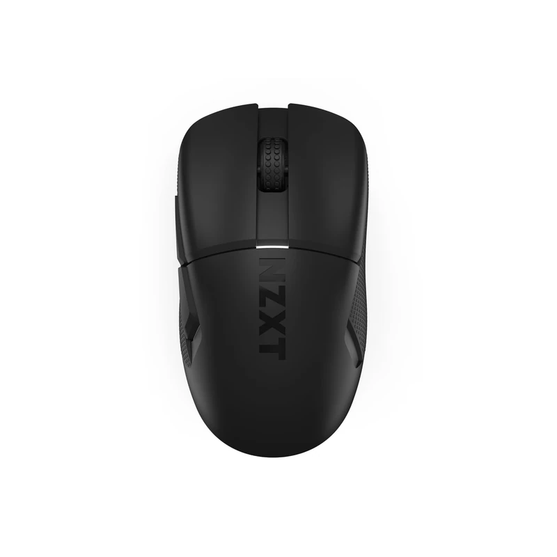 NZXT Lift Elite Wireless Gaming Mouse - Ultra-Lightweight 57 g - 4K/8K Polling Rates, Optical Switches, 26K DPI Optical Sensor - Long Battery Life - Rubber Side Grips - 5 Programmable Buttons - Black