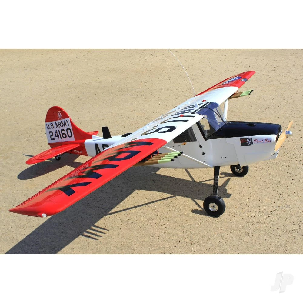 Seagull L-19A Bird Dog (Dead Eye) (60-80cc) 3.09m (122.0in) RC Model Plane