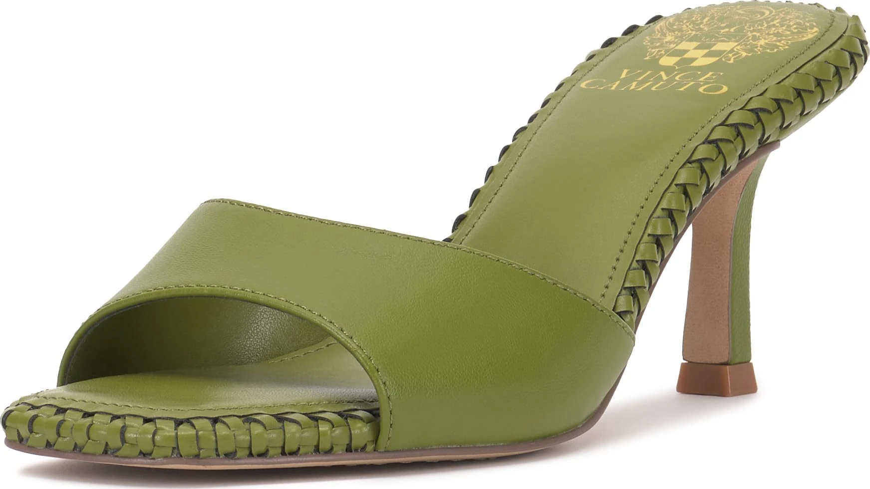 Vince Camuto Women's Emmla Heeled Sandal, Lizard Green, 9 UK