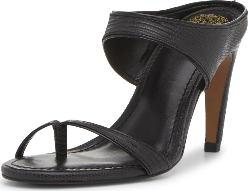 Vince Camuto Women's Brisa Heeled Sandal, Black, 6.5 UK