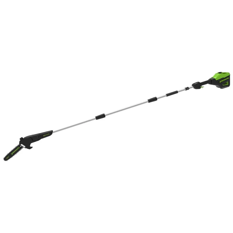 Greenworks 60V 25cm Cordless Pole Saw, 2.8m Long Handle Pruner, Electric Mini Chainsaw Gen 2 with Automatic Oil Supply, 13m/s Chain Speed, Tool Only - Image 1
