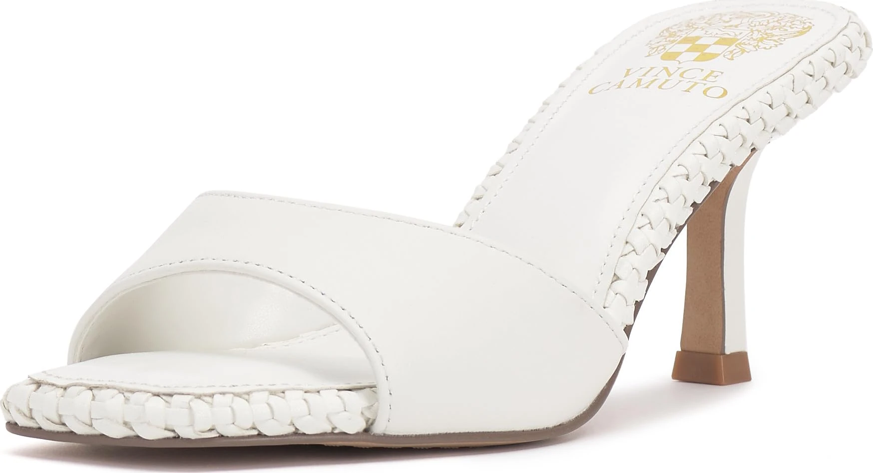 Vince Camuto Women's Emmla Heeled Sandal, Bianco, 9 UK