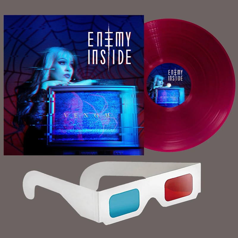 VENOM (TRANSPARENT VIOLET +3D GLASSES) [VINYL]
