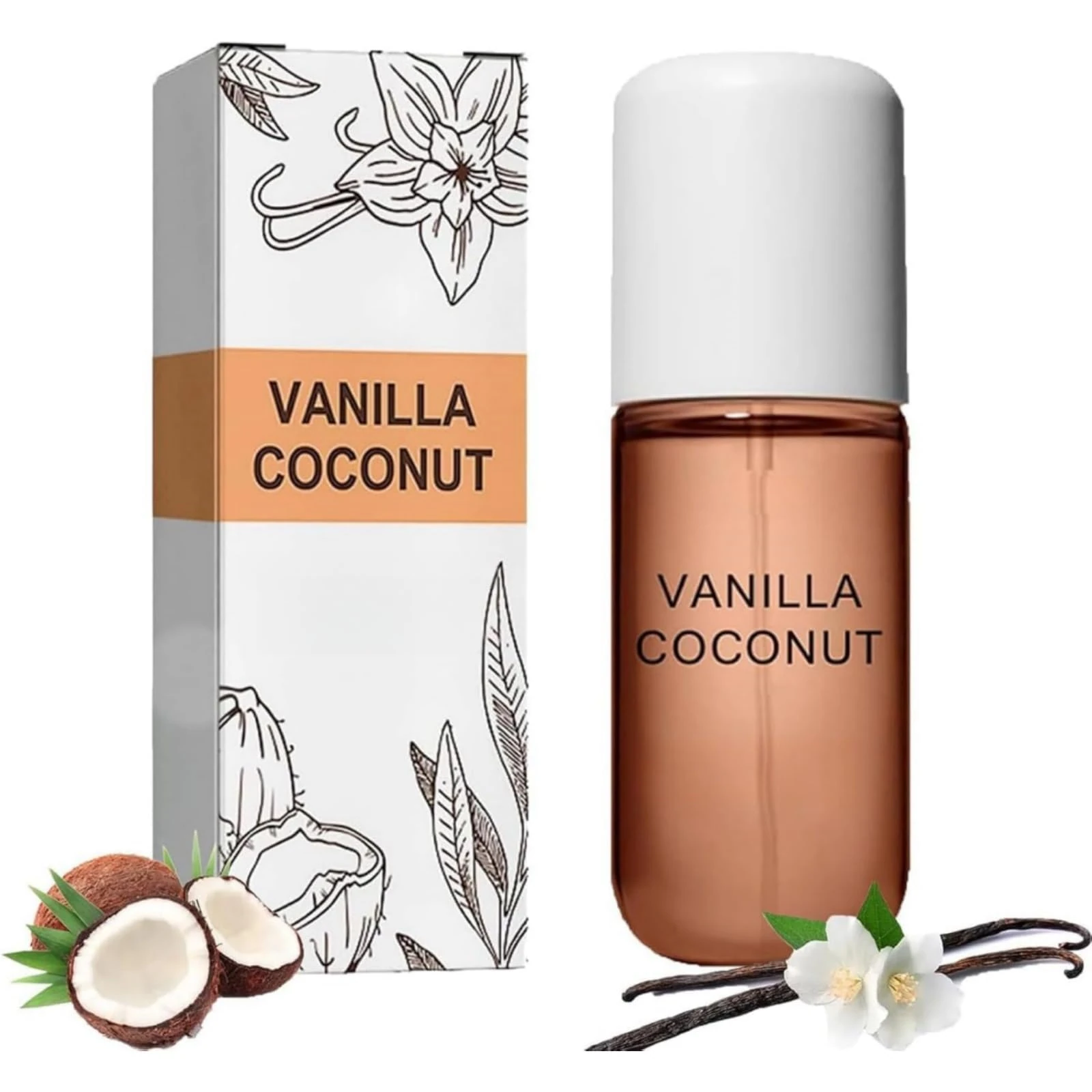 Vanilla Coconut Perfume,Vanilla Spray,V-anilla Body Mist,Vani-lla Perfu-me,Vani-lla Oil,Van-illa Perf-ume For Women,Mist For Women,Hair Per-fume,Van-lla,Coconut Pe-rfume,Hair Per-fume