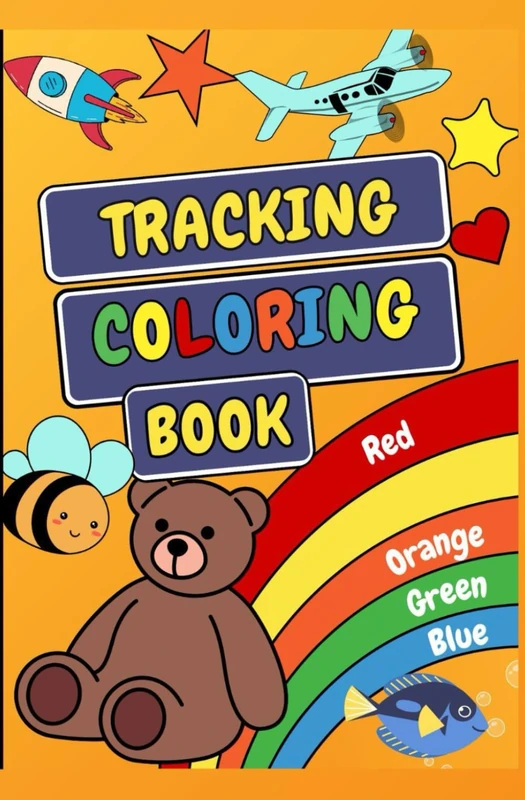 Tracking coloring book