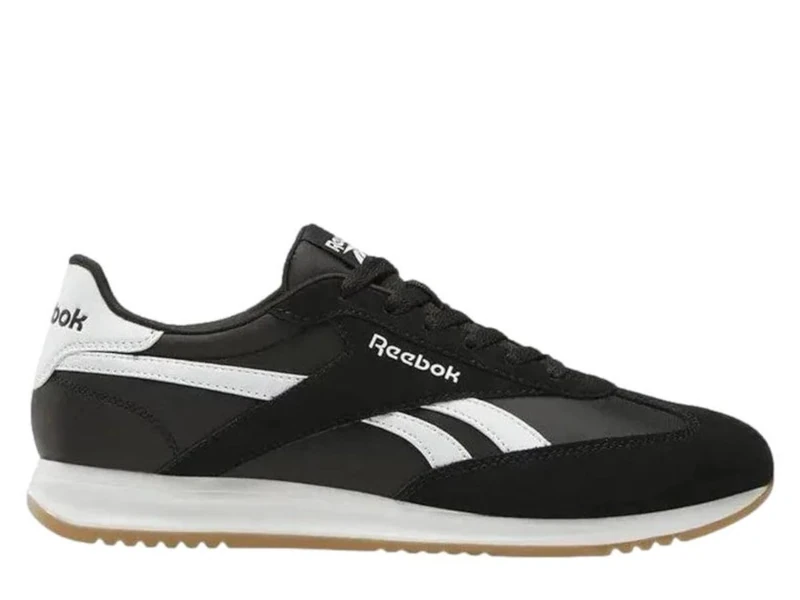 Reebok Unisex World 70 Trainers, Black/White/Gum, 36 EU, Black White Gum, 4 UK - Image 1
