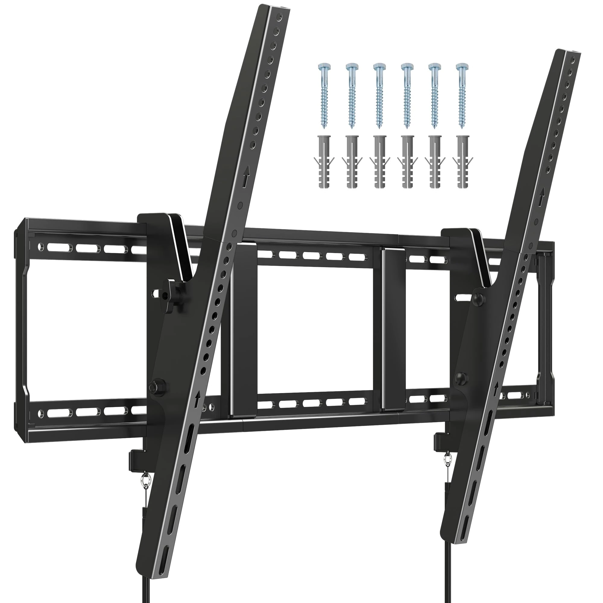 Suptek 100kg Heavy Duty Tilt TV Wall Mount for 49-120" Screens, Adjustable Tilt Wall Bracket, Fits 3 Studs of 16" and 2 Studs of 18" or 24", VESA 900x600mm, Universal for LED/OLED/LCD TVs, MT9