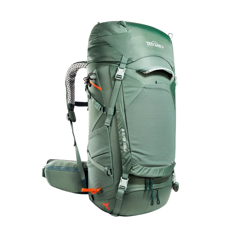 Tatonka Pyrox 40+10 Women's Trekking Backpack - Touring Backpack for Women - with Large Front Opening, Base Compartment and Rain Cover - 50 Litres