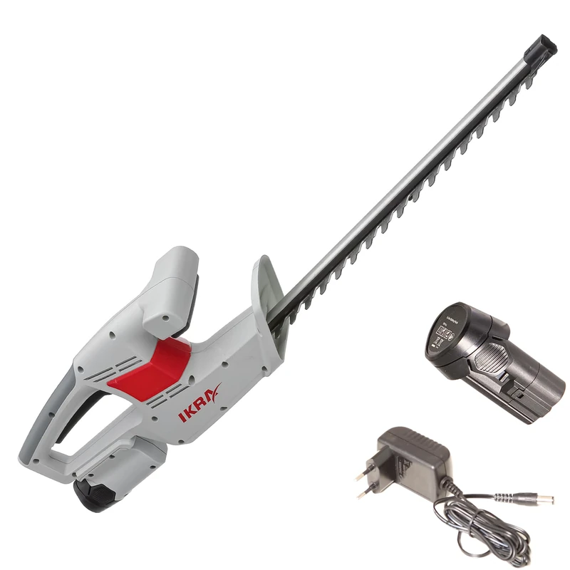 IKRA IAHS 1240 Cordless Hedge Trimmer with Battery and Charger