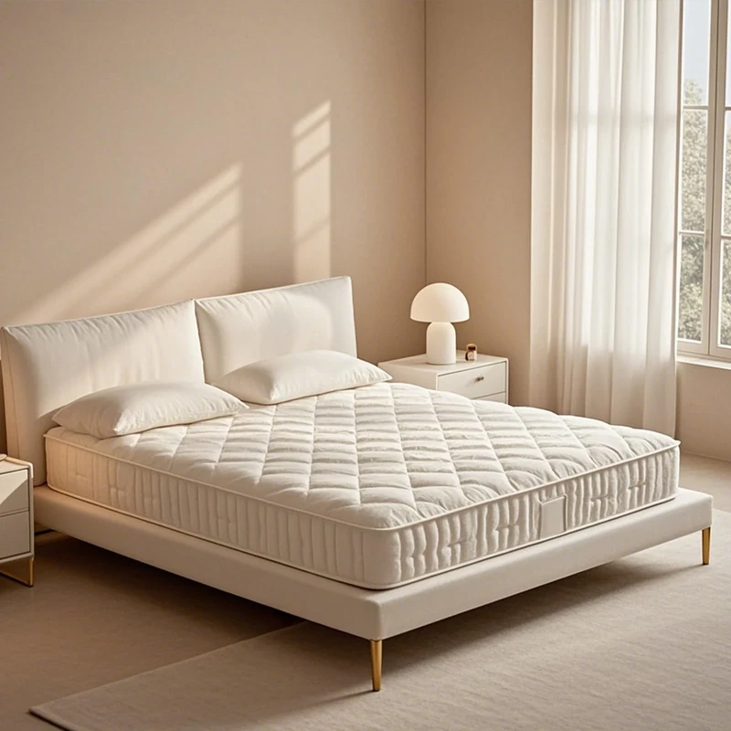 Relahous Mattress 150x200, 7-zone Mattress Memory Foam, Height 23 cm Hybridmattress, Mattress Hardness H3 Ergonomic Design, Spring Core Mattress Soft and Comfortable - Image 1