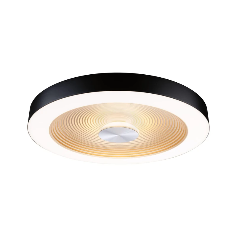 Paulmann Volea WD IP44 W/C dim LED 25W 400mm Black Gold 230V Plastic 71180