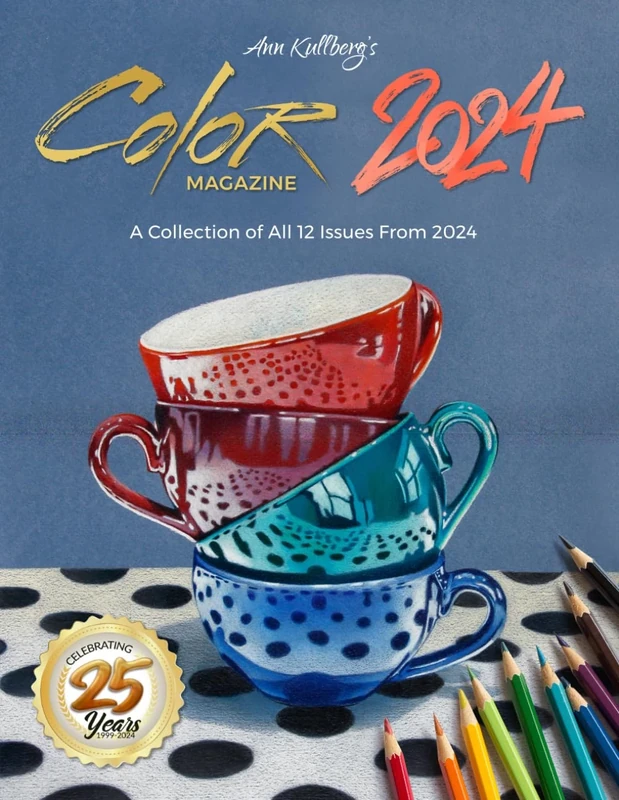 Ann Kullberg's Color Magazine: A Collection of all 12 Issues from 2024 (Color Magazine Yearly Collection Book)