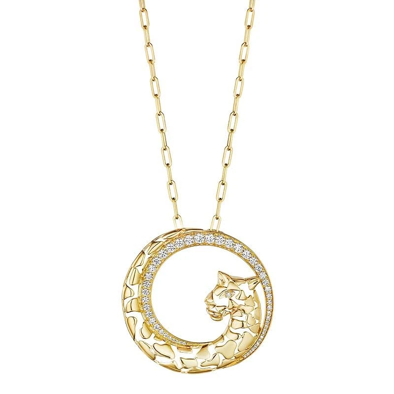 Hueb,18k Onsa Yellow Gold Necklace With 1.78 Cts Vs-Gh Diamonds,24"