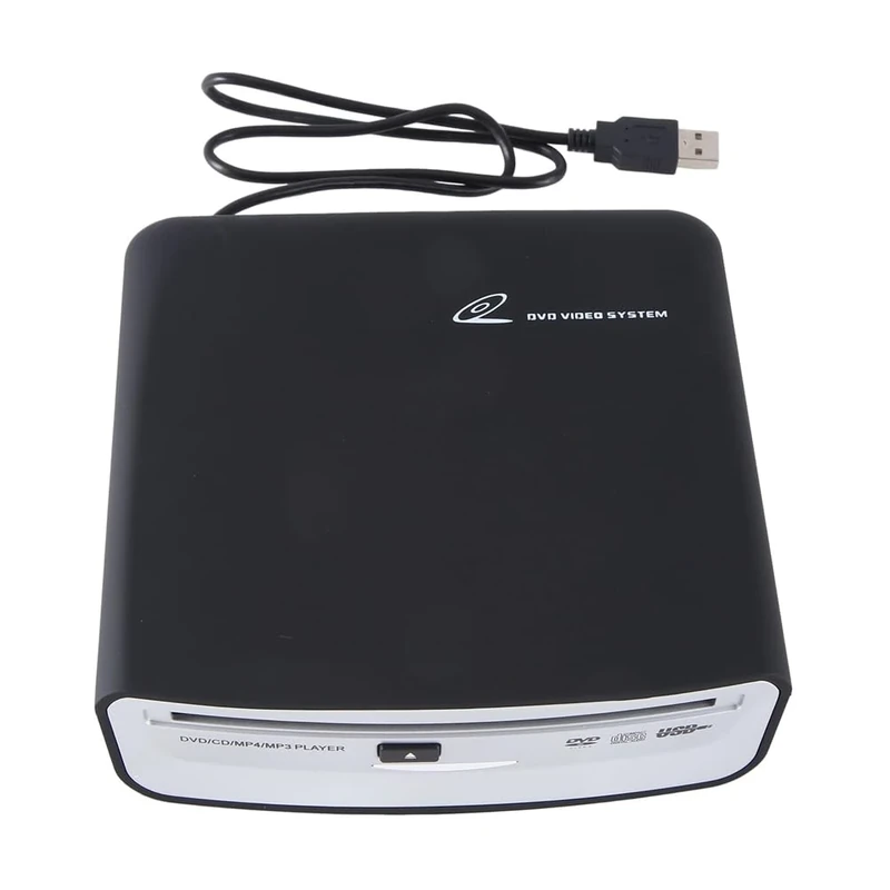 Persistence Universal Portable Car External CD Player, Plugs Into Car USB Port, Laptop, TV for Android 4.0 and Above Navigation