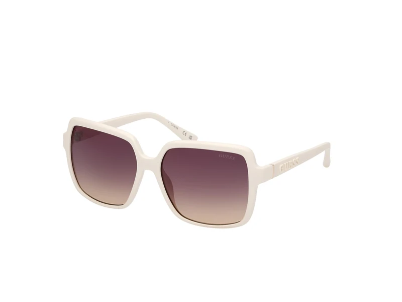 Guess GU00157 21B shiny white 57/15/135 WOMAN Sunglasses
