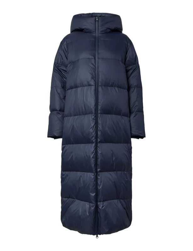 Y.A.S Yaspoppel Down Blend Coat S. Noos, Blazer navy, 20