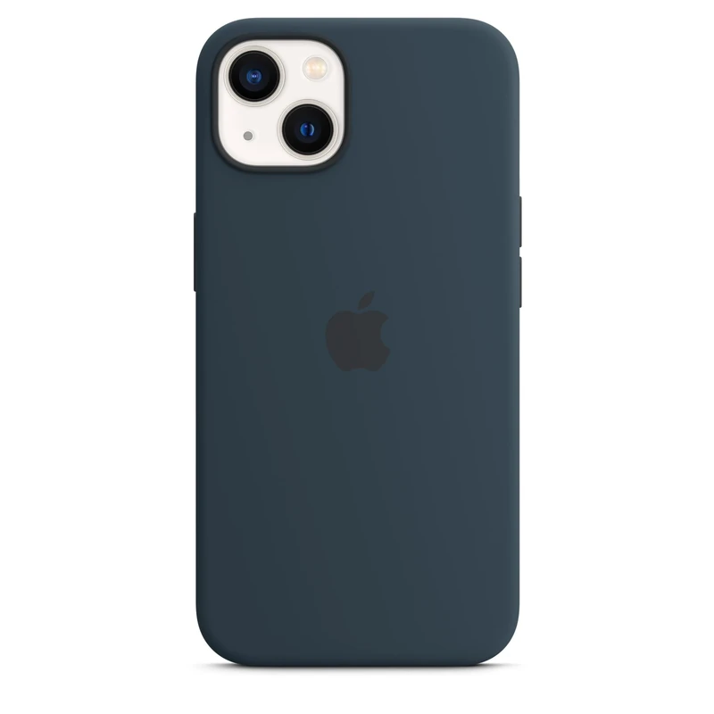 Apple Silicone Case with MagSafe (for iPhone 13) - Abyss Blue