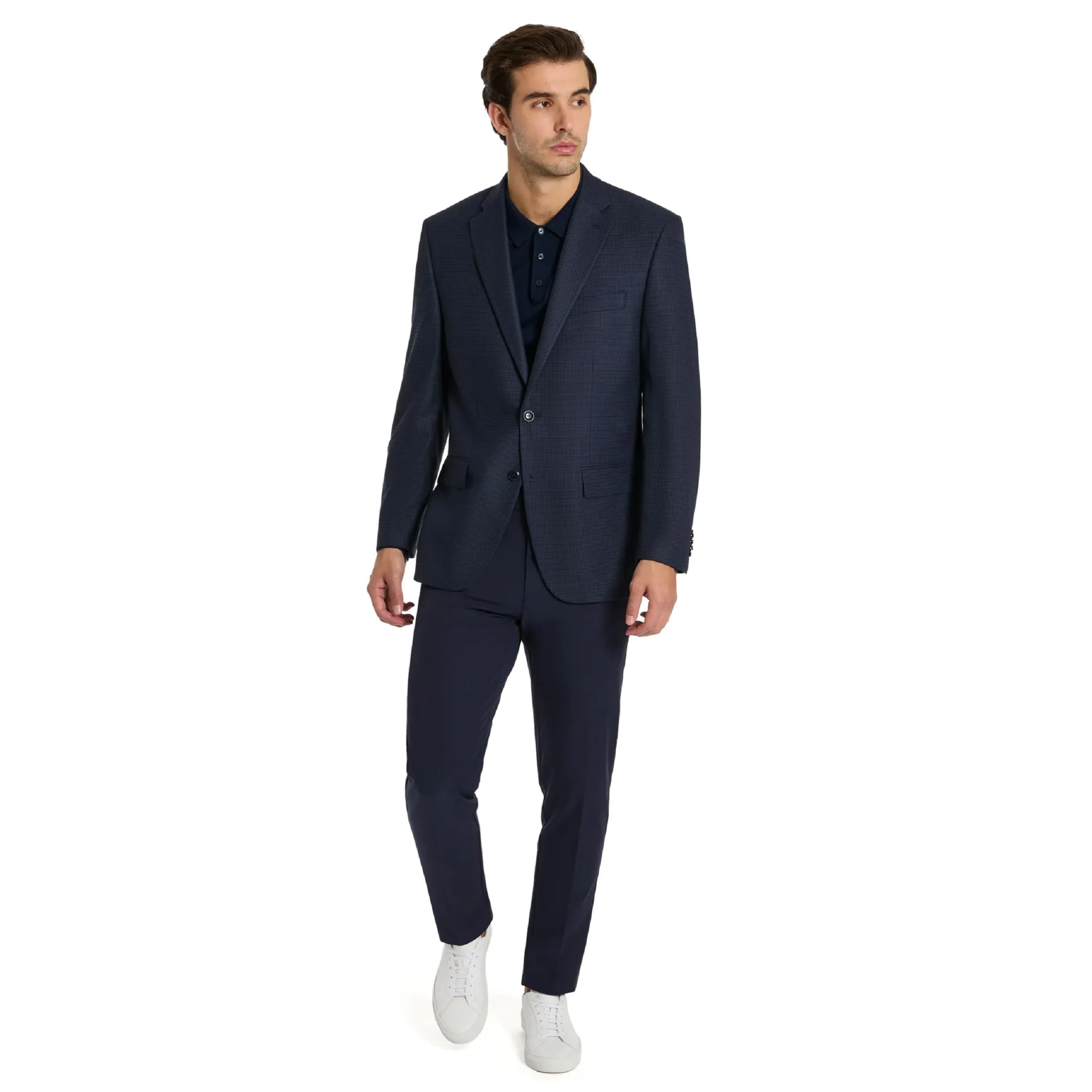 Michael Kors Men's Classic Sport Coats Business Suit Jacket, Navy, 36