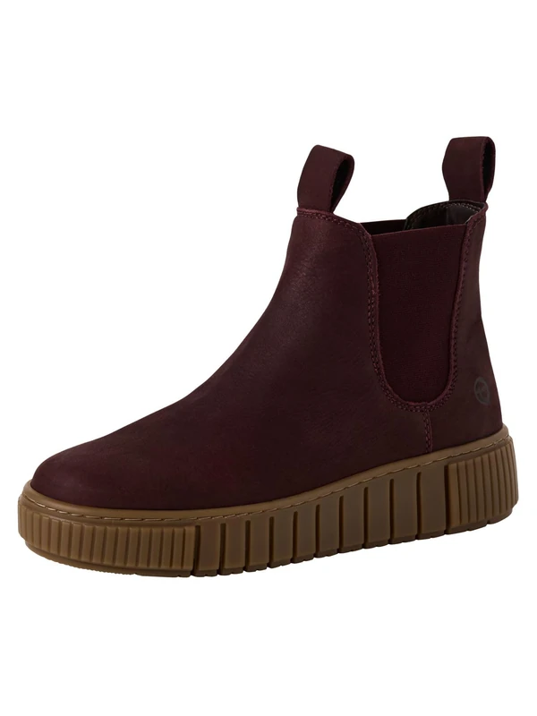 Tamaris Women's Chelsea Boots 1-25403-43, bordeaux, 5 UK