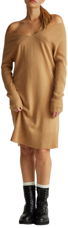 United Colors of Benetton Dress, Beige, M