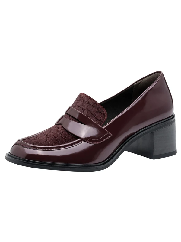 Tamaris Women's 1-24464-45 Loafer, Merlot Comb, 6 UK
