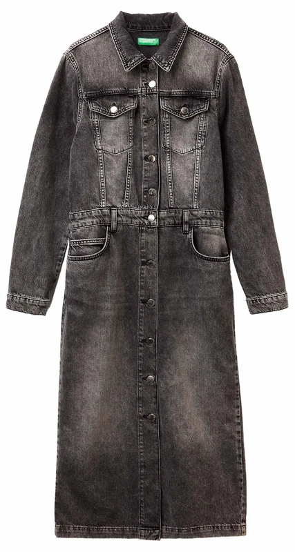 United Colors of Benetton Dress, Black, S