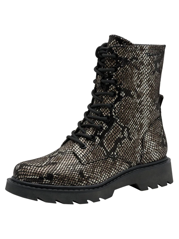 Tamaris Women's Boots 1-25918-43 073 Vegan M2590841 Black Snake, Black Snake, 5 UK