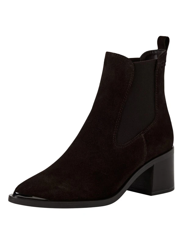 Tamaris Women's Flat Boots, mocha, 6.5 UK - Image 1