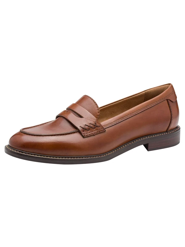 Tamaris Women's Flat Slippers, Cognac Leather, 6 UK