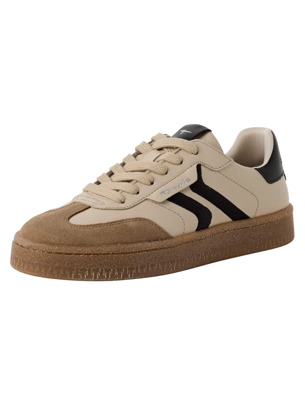 Tamaris Women Sneaker Low Leather beige 5 UK